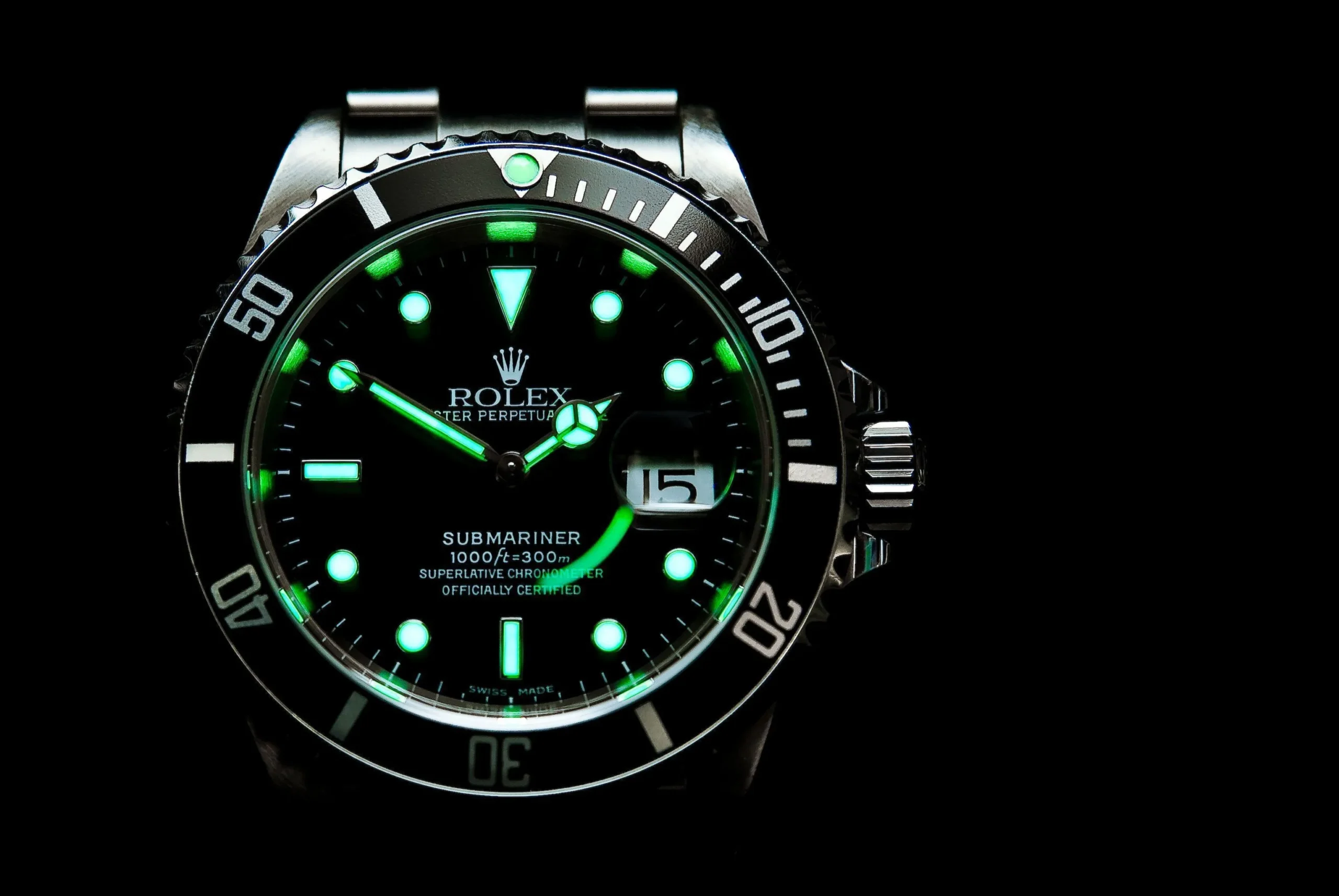 Super Clone Rolex Submariner Lume