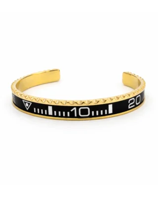 Black Gold Submariner Gold Tone Titanium Steel Bracelet