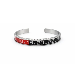 Coke Red-Black GMT Titanium Steel Bracelet
