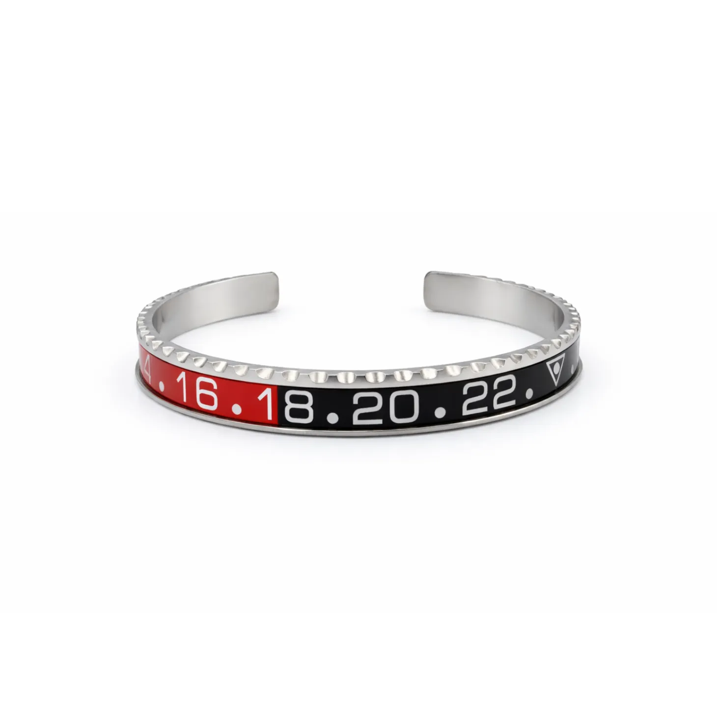 Coke Red-Black GMT Titanium Steel Bracelet