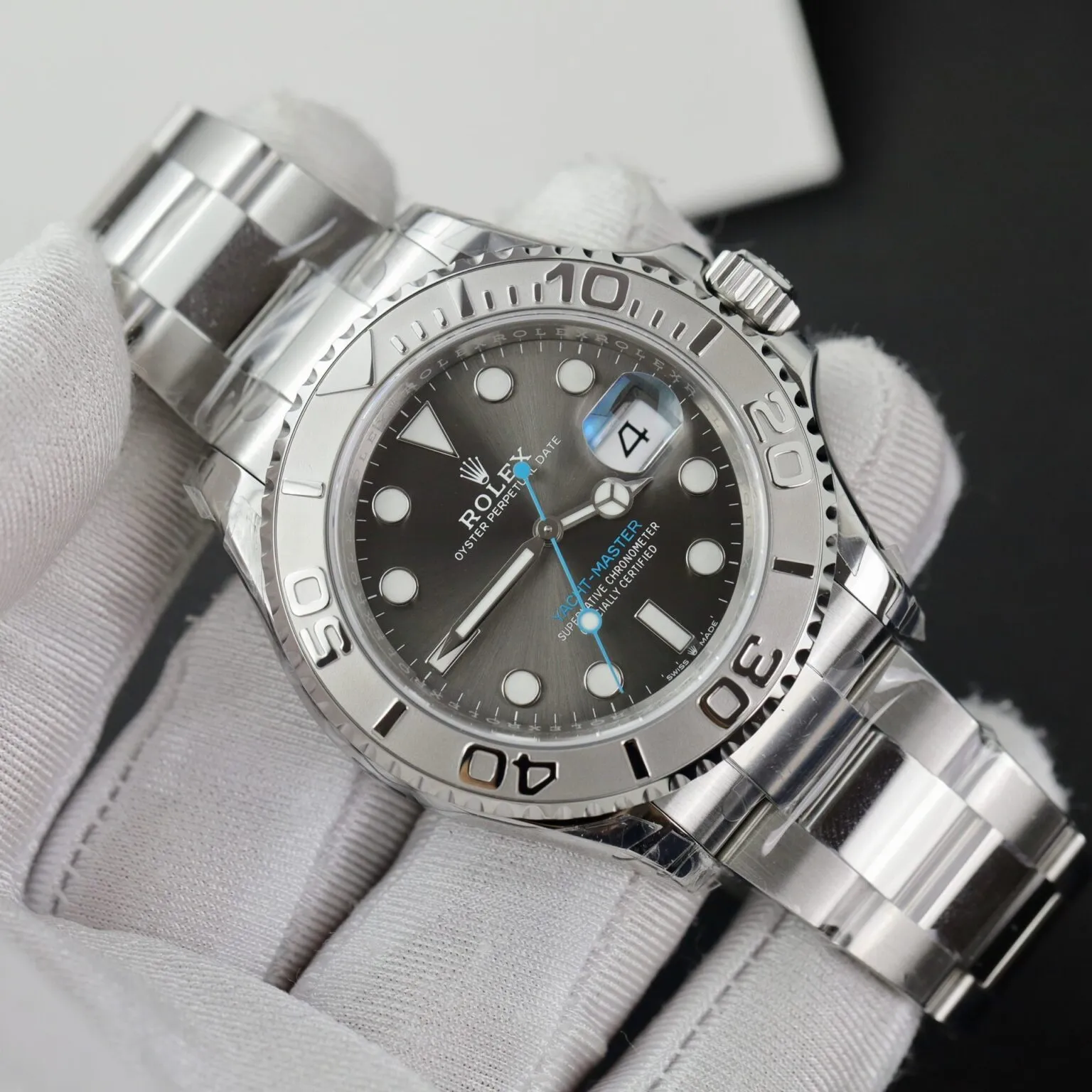 Replica Rolex Yacht-Master Rhodium Dial 126622 - Image 3