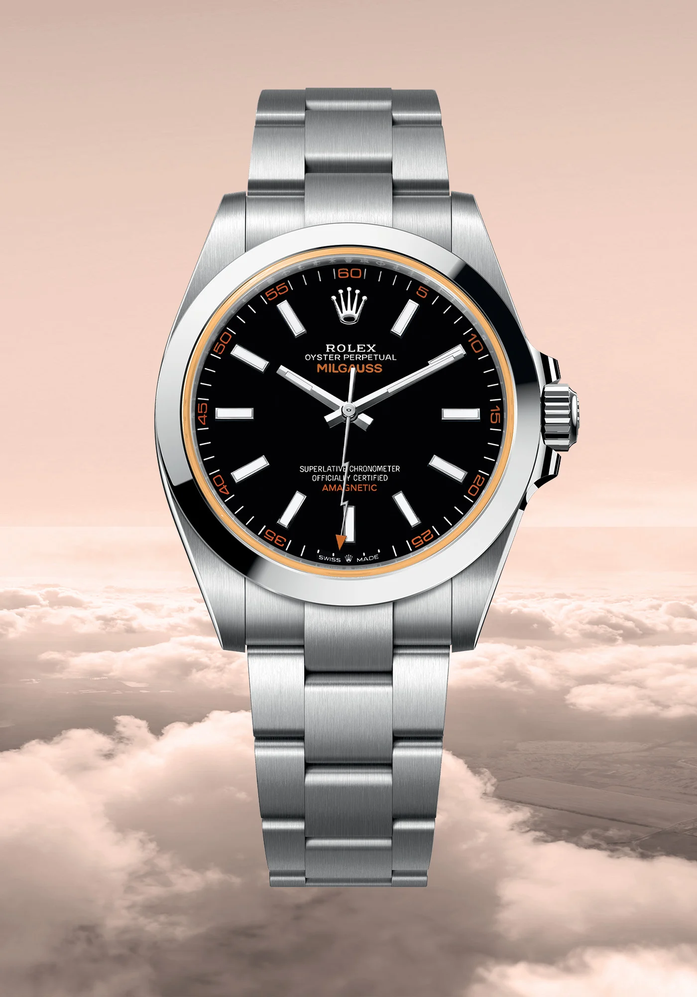 Rolex Milgauss Biege Oyster Bracelet