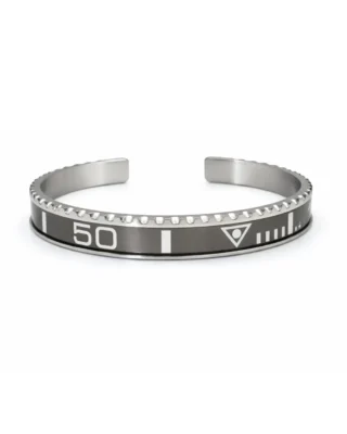 Silver Yacht-Master Rhodium Titanium Steel Bracelet