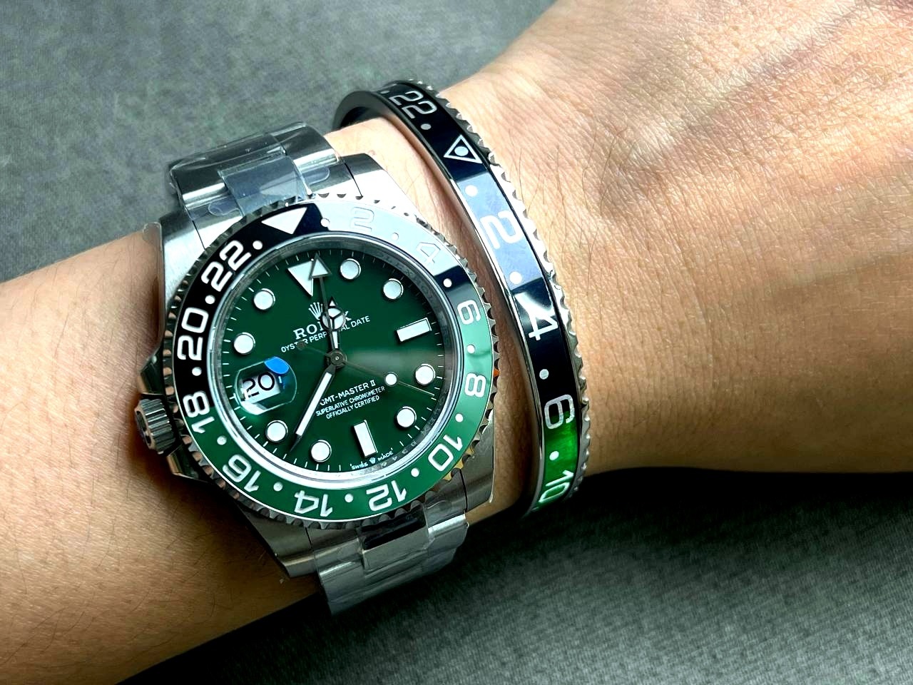 Sprite GMT Titanium Steel Bracelet - Image 2