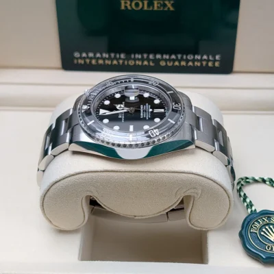 Rolex Submariner Date ref 126610LN in Oystersteel with black dial and ceramic bezel