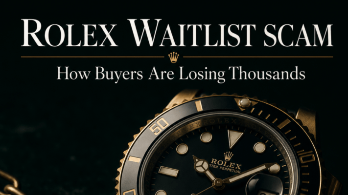 Rolex Waitlist Scam Exposed - luxury watch buying fraud warning featured image