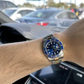 Rolex Submariner 40mm Blue Dial 116613LB "Bluesy"