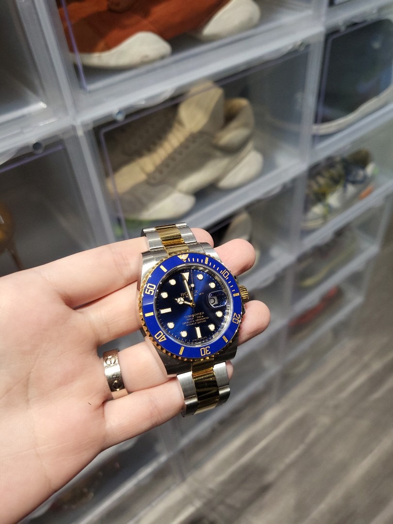 Rolex Submariner 40mm Blue Dial 116613LB "Bluesy" photo review