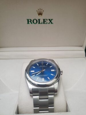 Rolex Oyster Perpetual Lady 41mm Blue Dial 124300 photo review