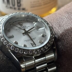 Rolex Day-Date 36mm Silver Dial 118346