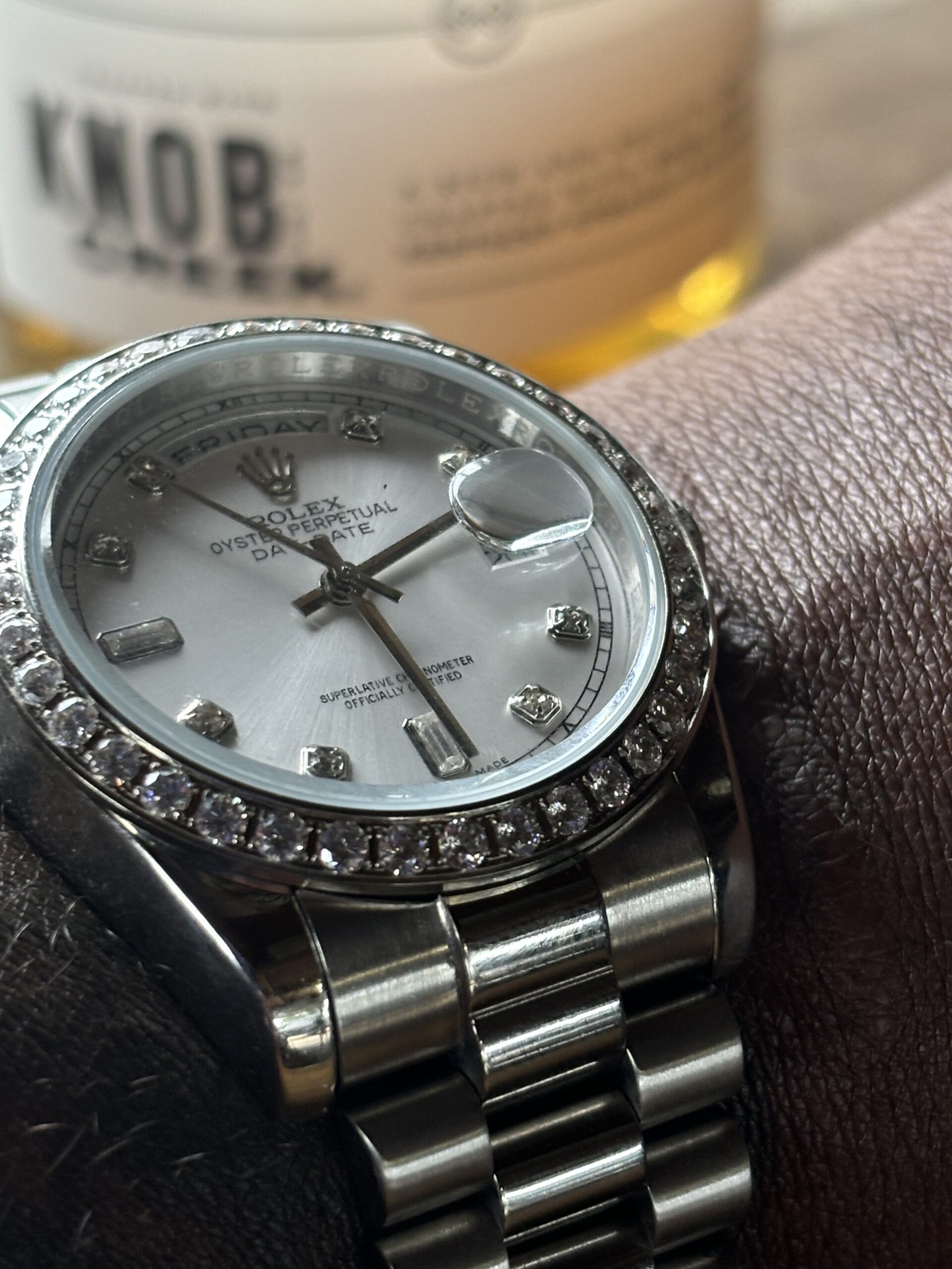 Rolex Day-Date 36mm Silver Dial 118346 photo review