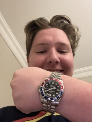 Click to view full screen Rolex GMT-Master II 126710BLRO "Pepsi" Jubilee photo review