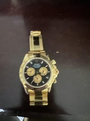 Click to view full screen Superclone Rolex Daytona Intense black Dial 126508 photo review