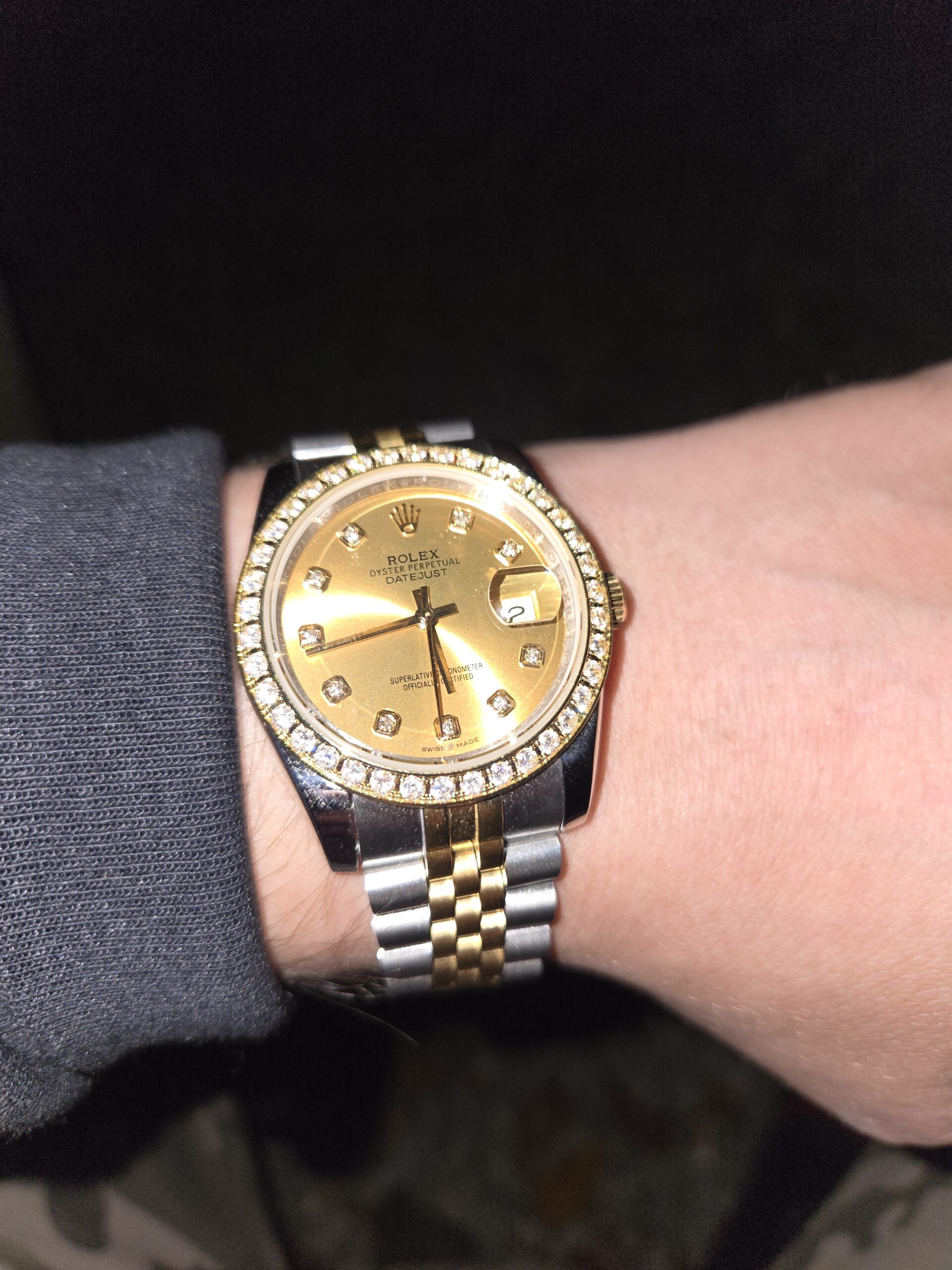 Rolex Datejust 36mm Champagne Dial 116243 photo review