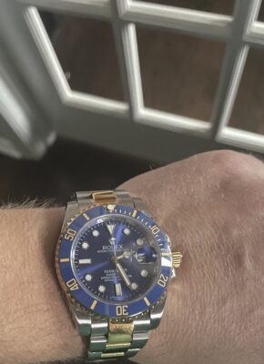 Click to view full screen Rolex Submariner Blue Dial 126613LB Bluesy photo review