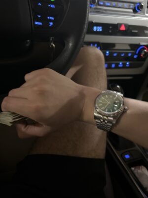 Click to view full screen Rolex Datejust Green Dial 126334 Jubilee 41 mm photo review