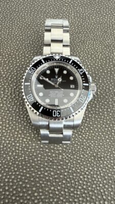 Click to view full screen Rolex Deepsea Black Dial 116660 photo review