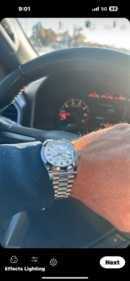 Rolex Day-Date II Silver Dial 218239 40 mm photo review
