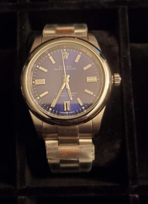 Rolex Oyster Perpetual Blue Dial 124300 41 mm photo review