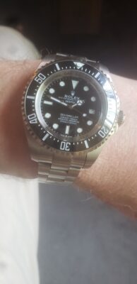 Rolex Deepsea Black Dial 116660 photo review
