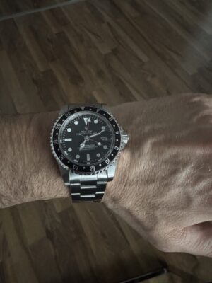 Rolex GMT-Master Black Dial 16750 photo review