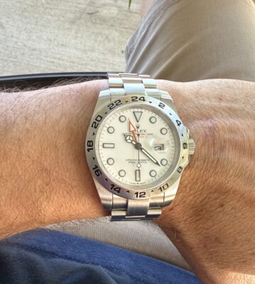 Rolex Submariner White Dial 1453863 photo review