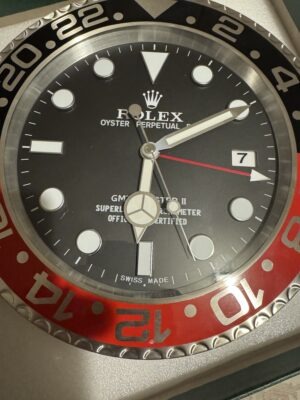 ROLEX WALL CLOCK – GMT MASTER II ‘COKE’ photo review
