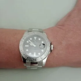 Superclone Rolex Yacht-Master Rhodium Dial 126622 40mm photo review