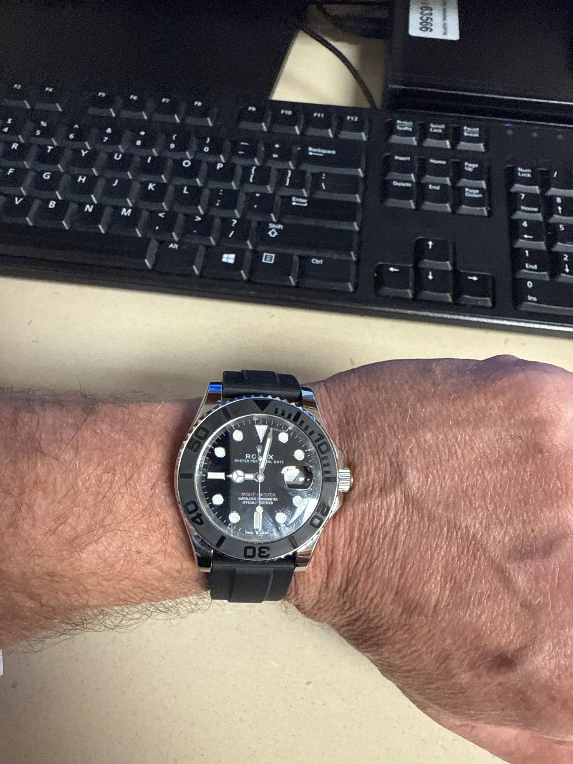 Rolex Yacht-Master 42mm Black Dial 226659 photo review