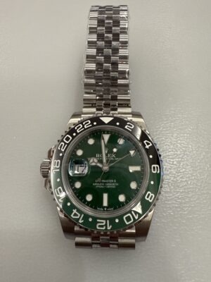 Click to view full screen Fake Rolex Absinthe Green front photo