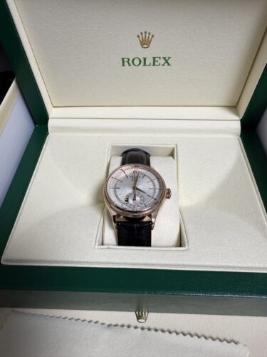 Click to view full screen Superclone Rolex Cellini White Dial REP016810 photo review