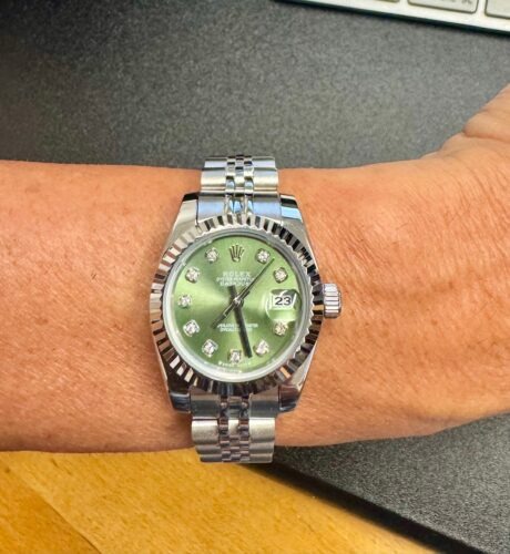 Click to view full screen Rolex Datejust Mint Green Dial 278274 31 mm photo review
