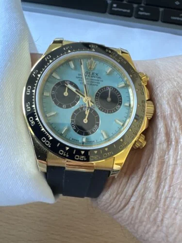 Superclone Rolex Daytona 126518LN Turquoise Dial "Alcaraz" photo review