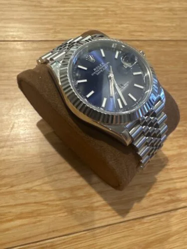 Superclone Rolex Datejust Blue Dial 126334 Jubilee 41 mm photo review