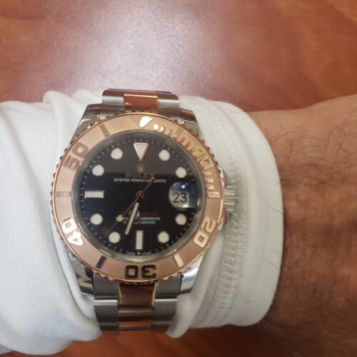 Replica Rolex Yacht-Master Chocolate Dial 126621 photo review