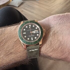 Replica Rolex Yacht-Master Black Dial 1453862 photo review