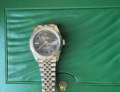 Superclone Rolex Datejust Rhodium Dial 126334 "Wimbledon" Flutted/Jubilee 41 mm photo review