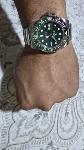 Click to view full screen Superclone Rolex GMT-Master II 126729VTNR Jubilee “Absinthe” photo review