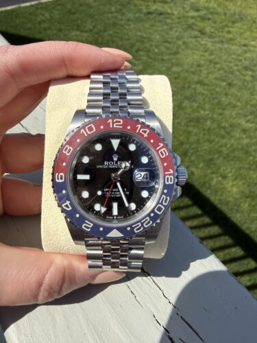 Click to view full screen Superclone Rolex GMT-Master II 126710BLRO "Pepsi" Jubilee photo review