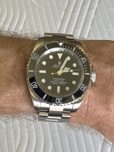 Click to view full screen Replica Rolex Submariner Black Dial 126610LN photo review